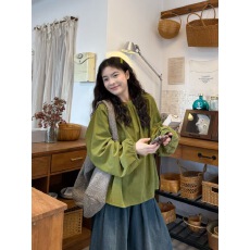 批发灯芯绒长袖<b class='q'>衬衣</b>早春上衣+阔腿<b class='q'>牛仔</b>裤