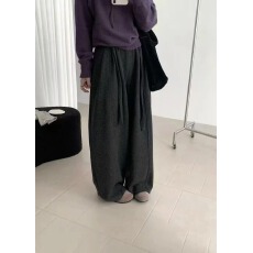 批发Datou·爆款！ 7311高品质宽松直筒休闲裤加厚绒