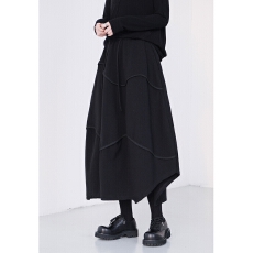 批发叁拾一 / 小众设计款不规则剪裁加绒加厚半身裙保暖厚实百搭裙子