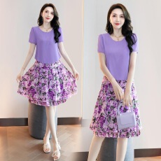 批发实拍连衣裙女2026新款时尚洋气高端气质大码套装两件套流行裙子<b class='q'>潮</b>