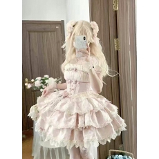 批发芭蕾lolita<b class='q'>裙</b>洋装芭蕾风Doll感吊带日常连衣<b class='q'>裙</b>洛丽塔<b class='q'>裙</b>礼遇蓬蓬<b class='q'>裙</b>