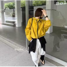 批发2026夏季新款韩版时尚宽松防晒衣女短款小个子透气薄款防晒衫<b class='q'>外套</b>