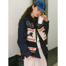 批发法式复古翻领小马提花<b class='q'>针织</b>马甲开衫女秋冬气质外搭无袖毛衣外套厚