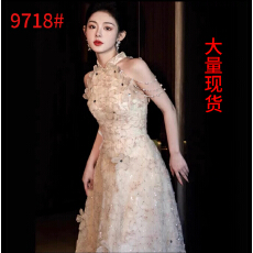 批发法式晚<b class='q'>礼服</b>女2025新款高级感气质订婚绝美敬酒<b class='q'>公主裙</b>高端轻奢小众