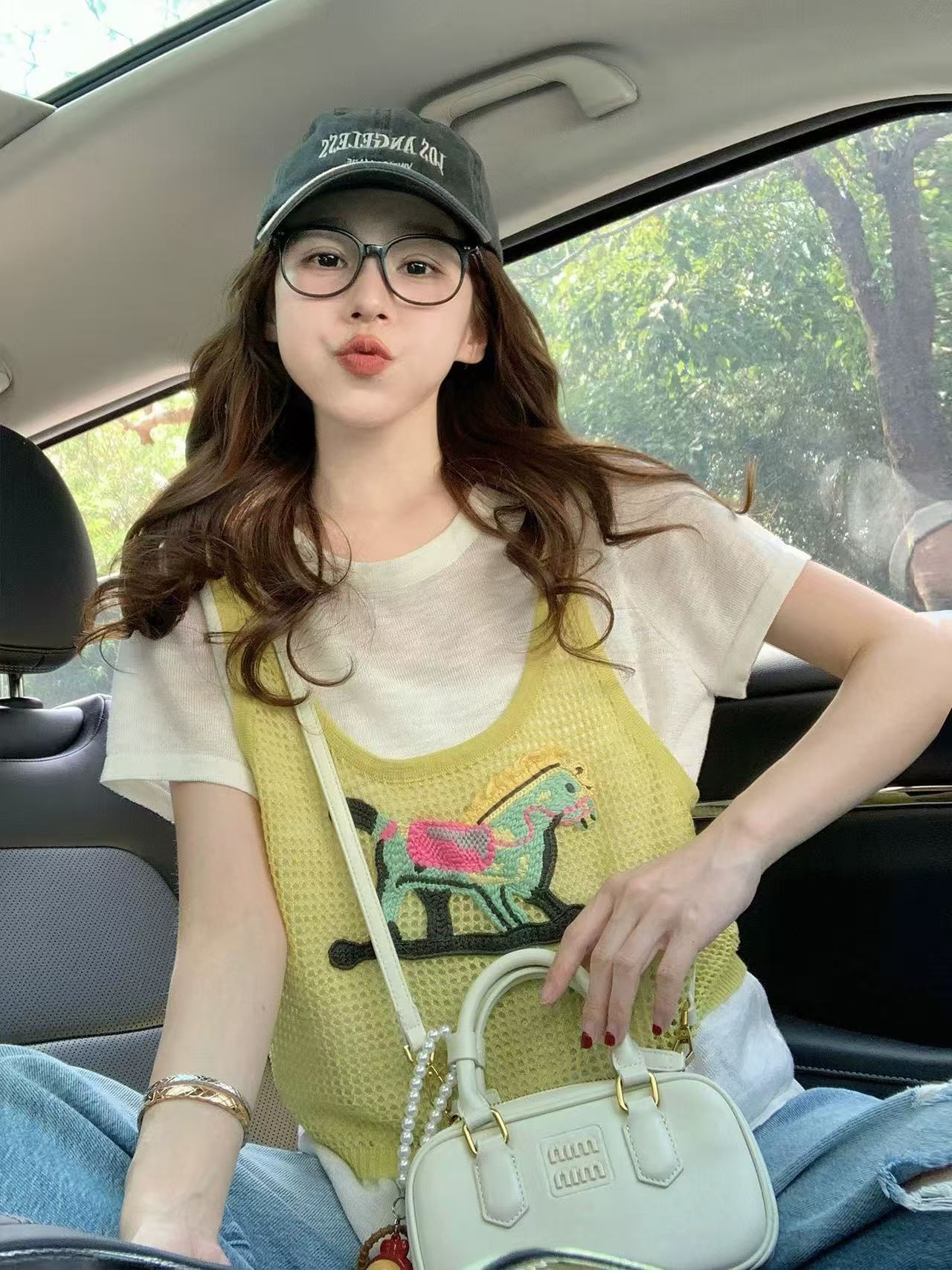 페이크 레이어드 패치워크 반팔 티셔츠 여성 2026 새로운 여름 얇은 스타일 디자인 센스 루즈핏 연령 감소 작은 키 맨위