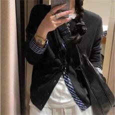 批发韩系秋冬假两件针织毛衣开衫外套女2026新款内搭打底早秋穿搭上衣