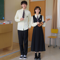批发情侣装秋季<b class='q'>学生</b><b class='q'>班</b><b class='q'>服</b>套装连衣裙 舞台表演<b class='q'>服</b>   女裙78  男套65