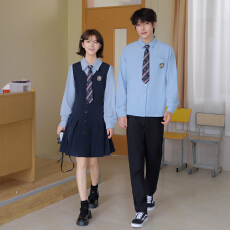 批发情侣装秋装<b class='q'>学生</b><b class='q'>班</b><b class='q'>服</b>套装节日表演<b class='q'>服</b> 男套65  女裙75
