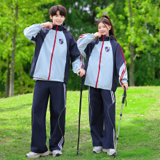 批发实拍 情侣装<b class='q'>秋</b>冬班服初中学生校服三件套