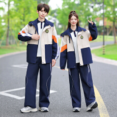 批发实拍 情侣装秋<b class='q'>冬</b>学生班服套装校服四件套