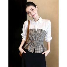 批发独特漂亮超好看上衣女2026年春季新款法式设计感小众时尚气质长袖