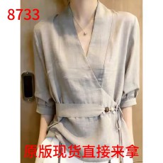 批发独特漂亮超好看上衣女夏季高端设计感小众时尚气质女装