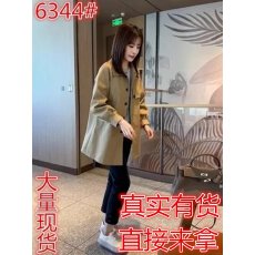 批发短外套2023新款夏季欧货女装风衣春秋国际品牌欧洲站西服西装工装