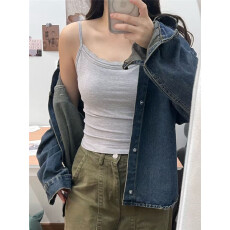 批发2026春夏新款美背打底无袖上衣吊带<b class='q'>文胸</b>内衣带胸垫内搭背心女美背