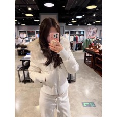 批发2025冬季新款美式辣妹毛领连帽加厚棉服女甜美<b class='q'>韩版</b>收腰短款棉衣潮