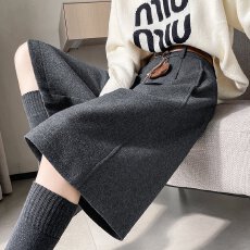 批发实拍2025秋冬新款高腰七分九分休闲<b class='q'>裤</b>毛呢直筒<b class='q'>裤</b><b class='q'>哈伦</b>加绒西装<b class='q'>裤</b>女