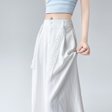 批发实拍2026夏季新款<b class='q'>棉麻</b>阔腿<b class='q'>裤</b><b class='q'>冰</b><b class='q'>丝</b>高腰薄款蕾丝山本<b class='q'>裤</b><b class='q'>女</b>