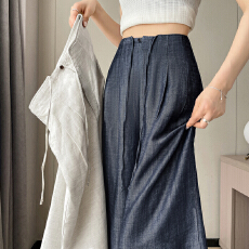 批发实拍2026夏季新款天丝<b class='q'>亚麻</b>阔腿<b class='q'>裤</b><b class='q'>高腰</b>棉麻山本<b class='q'>裤</b>薄款休闲<b class='q'>裤</b>女
