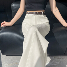 批发实拍2026夏季新款香蕉<b class='q'>西装</b>裤高腰窄版阔腿裤直筒<b class='q'>休闲</b>拖地裤<b class='q'>女</b>