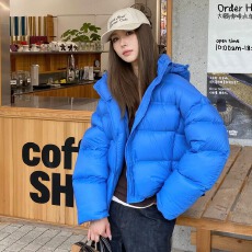批发2026新款羽绒棉服女<b class='q'>短</b>款韩版加厚泡芙面包服保暖外套