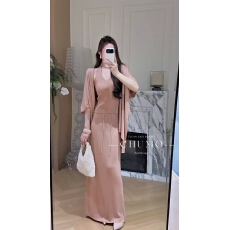 批发春<b class='q'>秋</b>新款气质时尚针织披肩+吊带+背心裙三件套