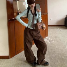 实价 绿色内搭打底衫t恤女早秋修身韩系绝美的长袖小上衣