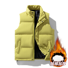 批发秋冬季马甲<b class='q'>男</b>女新款立领羽绒棉马夹宽松休闲运动保暖<b class='q'>背心</b>棉服外套