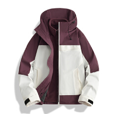 批发<b class='q'>情侣</b><b class='q'>款</b>户外三合一两件套夹克防风防水<b class='q'>情侣</b><b class='q'>登山服</b>户外男女款冲锋衣