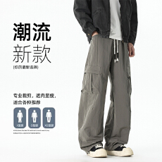 批发新款休闲裤男女同款春秋四季<b class='q'>潮</b>牌百搭情侣户外运动时尚长裤