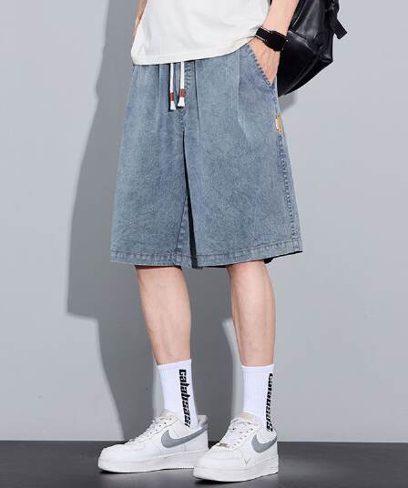 여름 남성 별이 빛나는 하늘 곡물 라이 경기 서울 튀김 눈꽃 오부 바지 루즈핏 차가운 센스 캐주얼 반바지 주간 실크 운동 바지