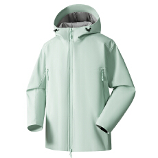 批发户外软壳衣男女款防风防水冲锋衣透气连帽轻便登山服跨境夹克外套