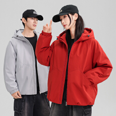 批发高品质秋冬新款户外连帽羽绒服情侣90白鸭绒羽绒外套男女加绒夹克