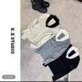 컬러 배색 골지 니트 상세 이미지 5