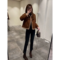 批发2025年新款美拉德穿搭爆款今年流行的漂亮小个子棕色外套女<b class='q'>秋</b>冬款