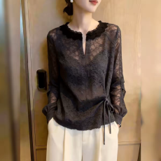 2026年夏季新款超火减龄绝美女装上衣今年漂亮独特超好看单穿小衫
