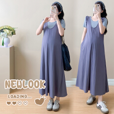 批发模特实拍 2026韩版夏装孕妇装新品韩版甜美套装