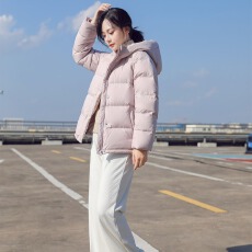 批发若宿/UCUB三防棉<b class='q'>服</b>女生短款冬季小个子面包连帽<b class='q'>潮</b>棉衣