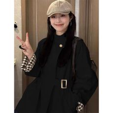 批发白色立领短款风衣外套女2025春秋季新款爆款小个子韩系高级感休闲