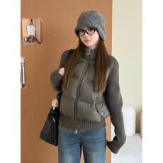 批发韩系超好看棉服女2026新款冬季针织袖棉衣小个子棉袄加厚冬装外套