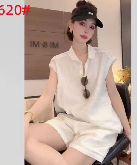 여름 새로운 작은 대중 디자인 센스 폴로 칼라 반팔 셔츠