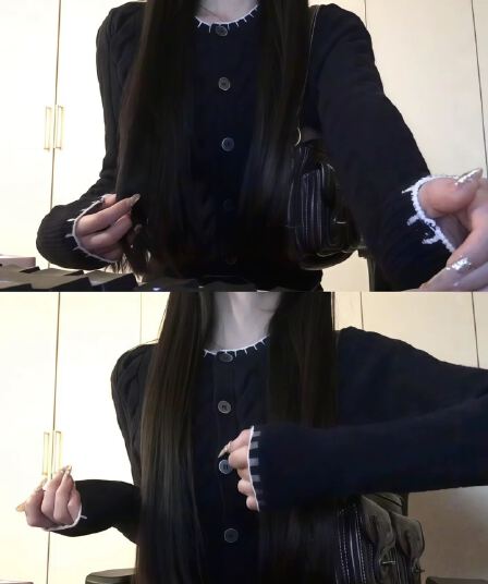 느긋한 바람 V넥 니트 오픈 가디건 여성 봄 드레스 새로운 수 있습니다. 외출용 인사이드 가져 가라. 기본 셔츠 몸매 가꾸기 슬림해 보이는 한 첨부 된 의류