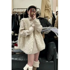 批发超好看的冬装高领毛衣<b class='q'>连衣裙</b>子2026秋冬穿搭