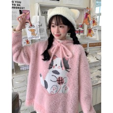 批发2026新款冬款学院风软糯毛衣女初冬内搭打底<b class='q'>针织衫</b>上衣