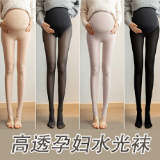 批发实拍2025春秋新款水光袜薄款按摩提臀打底袜逼真光腿袜黑透肤