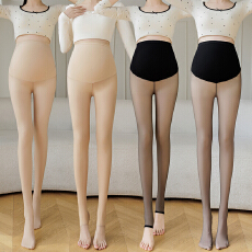 批发实拍新款薄款四季袜遮瑕光腿神器超薄水光袜黑透肤黑丝超透打底袜