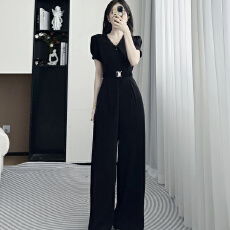 批发2026新款夏季网红洋气炸街女<b class='q'>装</b>气质高级<b class='q'>百搭</b>通勤显瘦连体<b class='q'>裤</b>