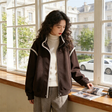 批发时尚春秋<b class='q'>棒球</b>服早春短<b class='q'>外套</b>女2026春秋季新款休闲春秋上衣