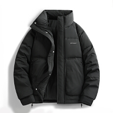 批发男立领羽绒服新款潮牌工装冬季白鸭绒加厚保暖休闲外套