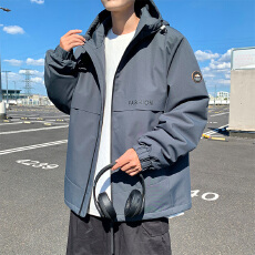 批发冬季智能加热冲锋衣防风保暖发热外套防寒棉服加绒加厚冲锋棉衣