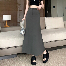 批发中长款鱼尾裙2026春夏新款<b class='q'>高腰</b>气质<b class='q'>高腰</b>包臀中长裙<b class='q'>半身裙</b>女